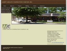 Tablet Screenshot of garlatticonstruction.com